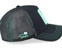 Trucker-Capslab Cocktails Lagoon Black/Turqouise A-frame Trucker -