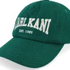 Dad Cap-Karl Kani College Signature Wool Blend Cap Dusty Green Dad Cap -