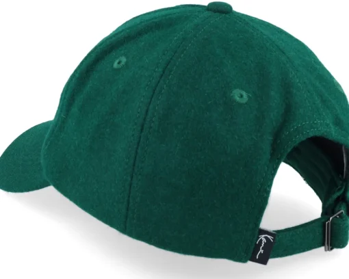 Dad Cap-Karl Kani College Signature Wool Blend Cap Dusty Green Dad Cap -