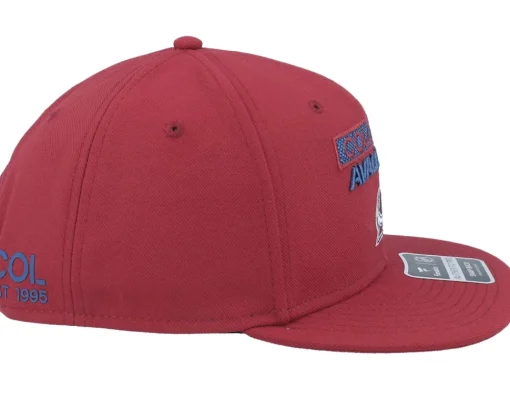 Snapback-Fanatics Colorado Avalanche Authentic Pro Rink Prime D. Garnet Snapback - Red