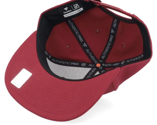 Snapback-Fanatics Colorado Avalanche Authentic Pro Rink Prime D. Garnet Snapback - Red