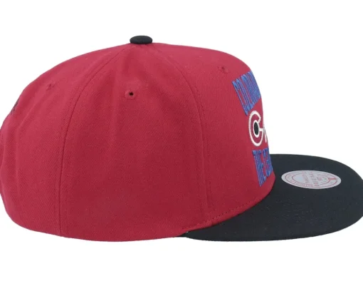 Snapback-Mitchell & Ness Colorado Avalanche City Love Maroon/Black Snapback -
