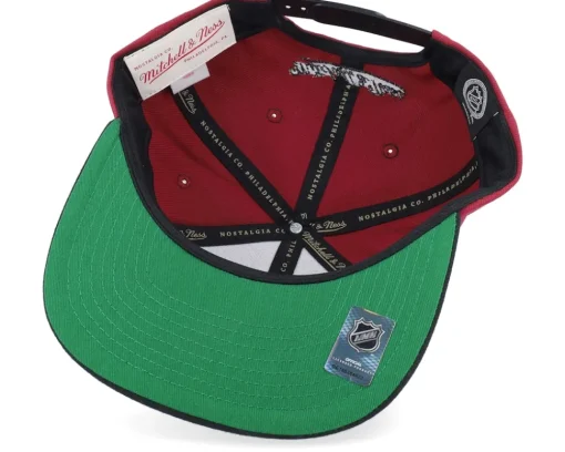Snapback-Mitchell & Ness Colorado Avalanche City Love Maroon/Black Snapback -