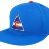 Snapback-American Needle Colorado Rockies NHL Archive 400 Blue Snapback -