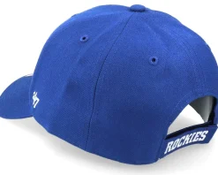 Best 47 Brand Colorado Rockies Vintage Colorado Rockies MVP Royal Blue Adjustable -