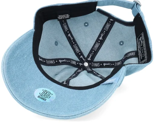 Dad Cap-Djinns Coloured Girl Washed Denim Dad Cap -