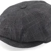 Flat Caps-Mayser Conall Black Flat Cap -