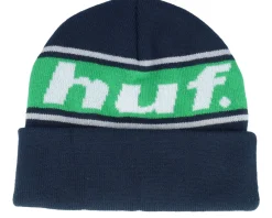 Best HUF Continual Beanie Navy Cuff - Blue