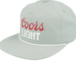 Snapback-American Needle Coors Light Catalina Grey Strapback -