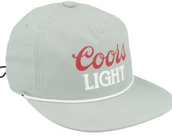 Snapback-American Needle Coors Light Catalina Grey Strapback -