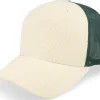 Trucker | Blanks-Equip Cord Ivory/Dark Forest A-frame Trucker - White