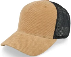 Trucker | Blanks-Equip Cord Ivory/Dark Forest A-frame Trucker - White