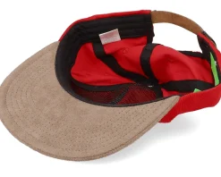 Snapback-HUF Corduroy Classic H 5 Panel Red Strapback -
