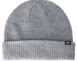 Cuff Beanies-Vans Core Basic Heather Grey Beanie -