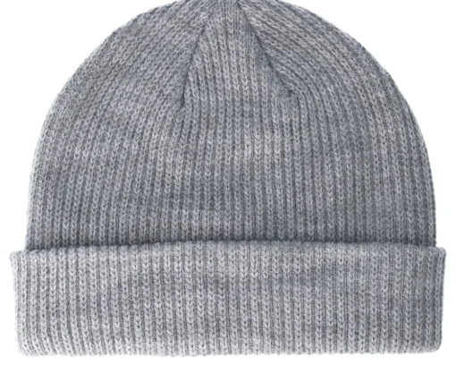 Cuff Beanies-Vans Core Basic Heather Grey Beanie -