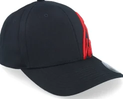 Flexfit-Alpinestars Corp 2 Curved Brim Black/Red Flexfit -