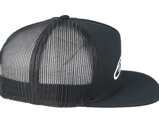 Trucker-Alpinestars Corp Black Trucker Snapback -