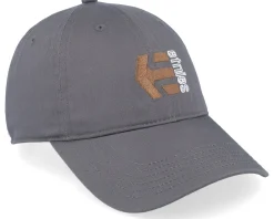 Dad Cap | Skate-Etnies Corp Combo Charcoal Dad Cap - Grey