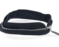 Visor-Seeberger Cotton Fabirc Balloon Cap With Zipper Black Visor Vega Cap -