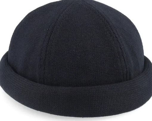 Docker-Stetson Cotton Knit Black Docker -