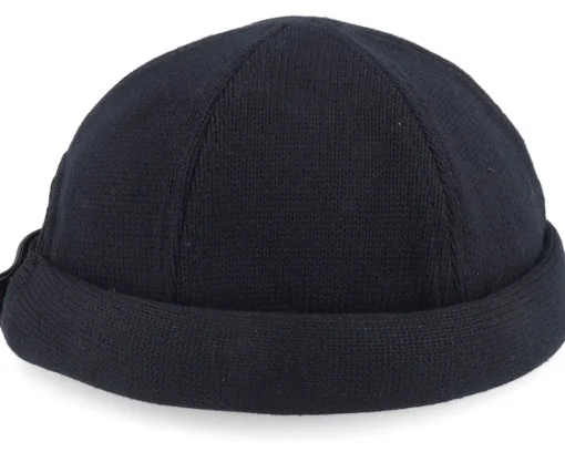 Docker-Stetson Cotton Knit Black Docker -