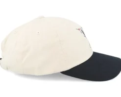 Dad Cap-Wild Spirit Crane Washed Stone/Black Dad Cap -