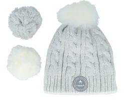 Sale Cabaïa Creamy Gin Light Grey Pom -