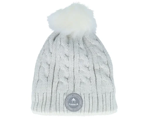 Sale Cabaïa Creamy Gin Light Grey Pom -