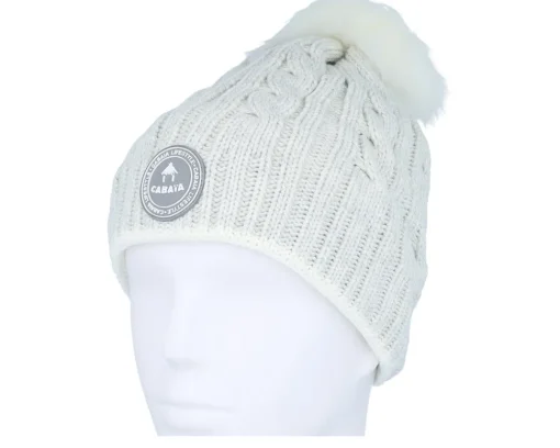 Sale Cabaïa Creamy Gin Light Grey Pom -