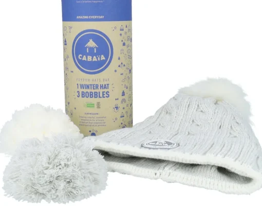 Sale Cabaïa Creamy Gin Light Grey Pom -