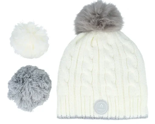 Fashion Cabaïa Creamy Gin White Pom -