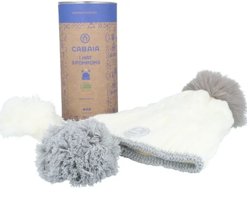 Fashion Cabaïa Creamy Gin White Pom -