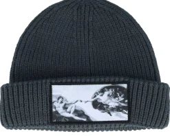 Outlet Calza Pennello Creation Of Adam Harbour Grey Short Beanie -