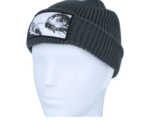 Outlet Calza Pennello Creation Of Adam Harbour Grey Short Beanie -