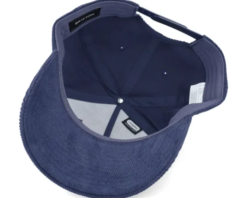 Adjustable-Brixton Crest C Mp Washed Navy Corduroy A-Frame Adjustable -