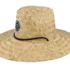 Straw Hat-Brixton Crest Sun Hat Tan Straw Hat -