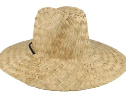 Straw Hat-Brixton Crest Sun Hat Tan Straw Hat -