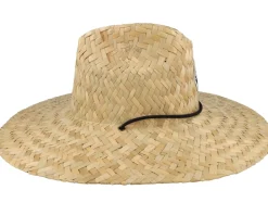 Straw Hat-Brixton Crest Sun Hat Tan Straw Hat -