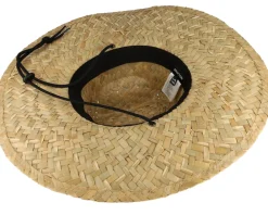 Straw Hat-Brixton Crest Sun Hat Tan Straw Hat -