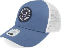 Trucker-Brixton Crest X Mesh Cap Dark Denim/White A-Frame Trucker -