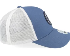 Trucker-Brixton Crest X Mesh Cap Dark Denim/White A-Frame Trucker -