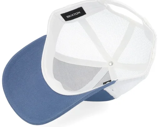 Trucker-Brixton Crest X Mesh Cap Dark Denim/White A-Frame Trucker -