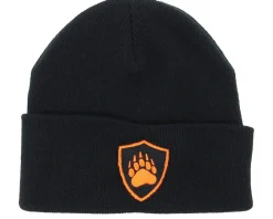 Clearance Hunter Crestprint Black Fold Beanie -