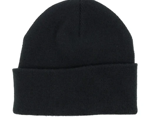 Clearance Hunter Crestprint Black Fold Beanie -
