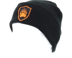 Clearance Hunter Crestprint Black Fold Beanie -