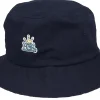 Clearance HUF Crown Reversible Bucket Hat Navy Blazer Bucket -