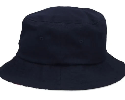 Clearance HUF Crown Reversible Bucket Hat Navy Blazer Bucket -