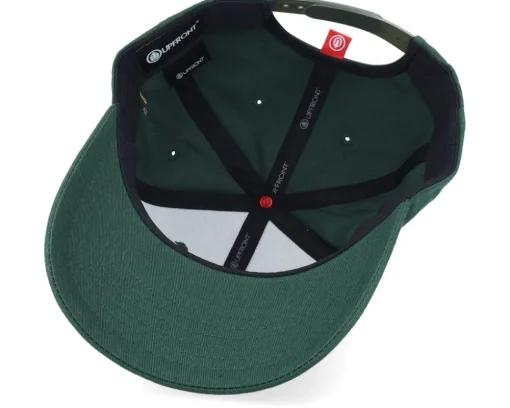 Adjustable-Iconic Crown Side Embroidered Moss Green Adjustable -