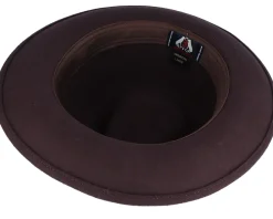 Best Jaxon & James Crushable C-Crown Brown Fedora -