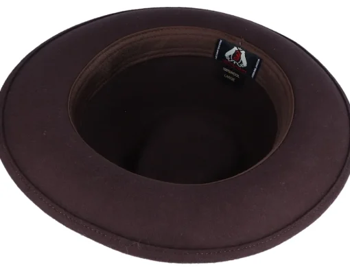 Best Jaxon & James Crushable C-Crown Brown Fedora -